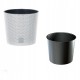 Ghiveci decorativ de flori, Prosperplast, Rato Round, rotund, alb, 20x19 cm