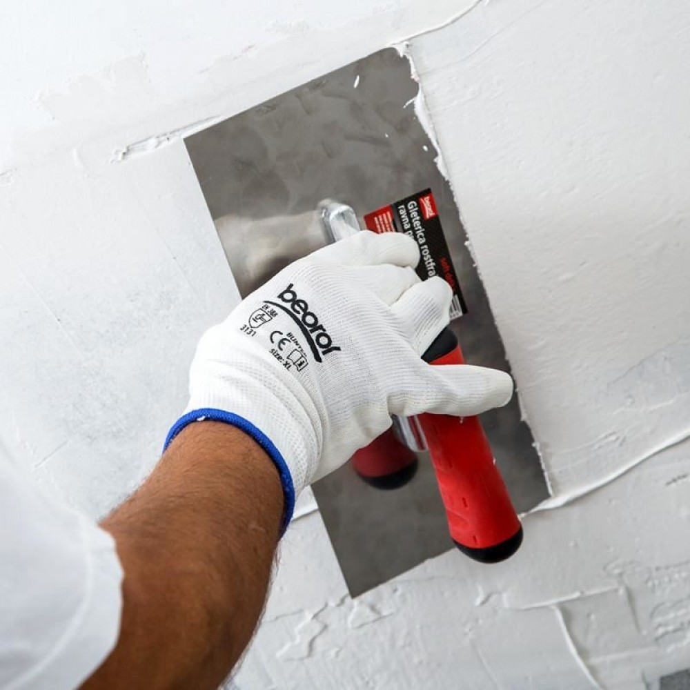 Gletiera inox, maner soft, 13x27 cm, Beorol