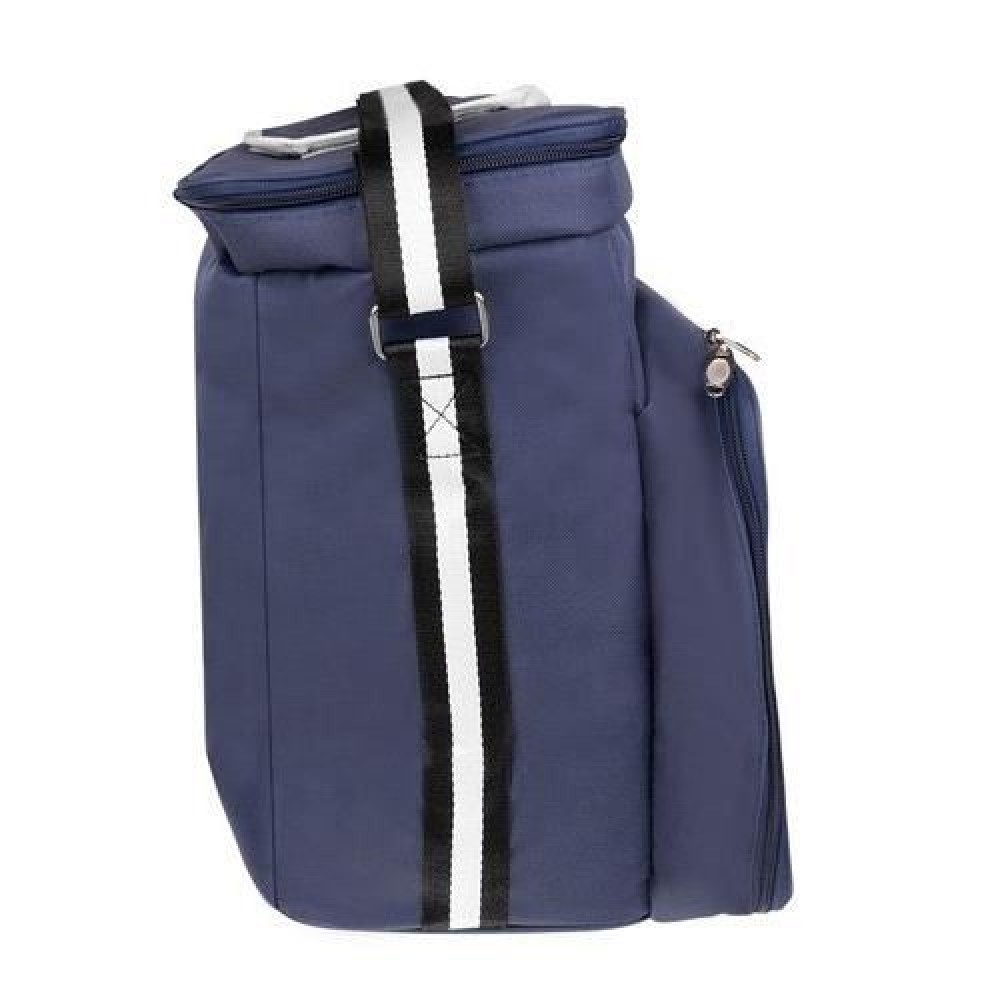 Geanta picnic, termoizolanta, impermeabila, cu maner, albastru, 35x23x35 cm, Isotrade Geanta picnic, termoizolanta, impermeabila, cu maner, albastru, 35x23x35 cm, Isotrade