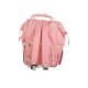 Geanta/rucsac termo pentru mamici, bebelus, Verk Group, impermeabila, roz, max 15 kg, 24x17x38 cm