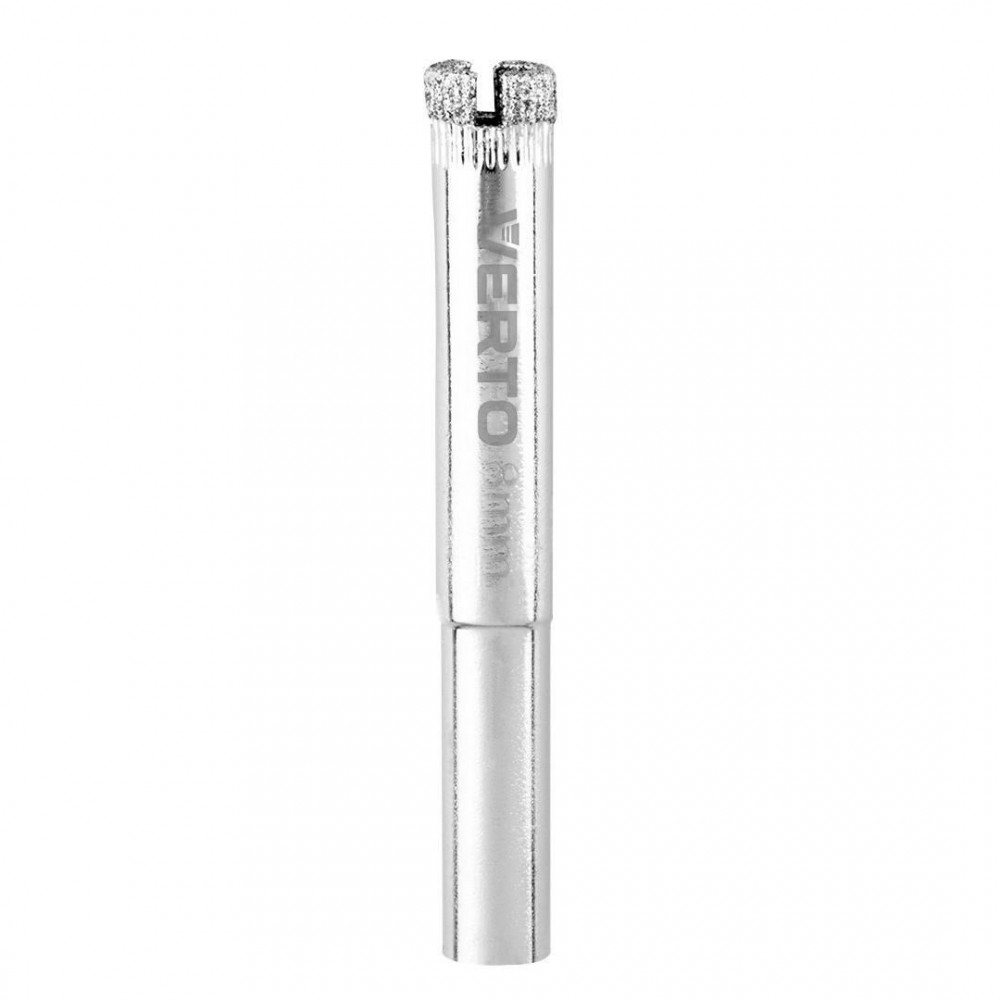 Ghidaj cu ventuza, cu 7 carote diamantate, 4-12 mm, Verto