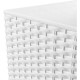 Ghiveci de flori patrat, RATO square, 32.5 x 32.5 cm, H 61 cm, 21/49 L, imitatie ratan, alb, Prosperplast Ghiveci de flori patrat, RATO square, 32.5 x 32.5 cm, H 61 cm, 21/49 L, imitatie ratan, alb, Prosperplast