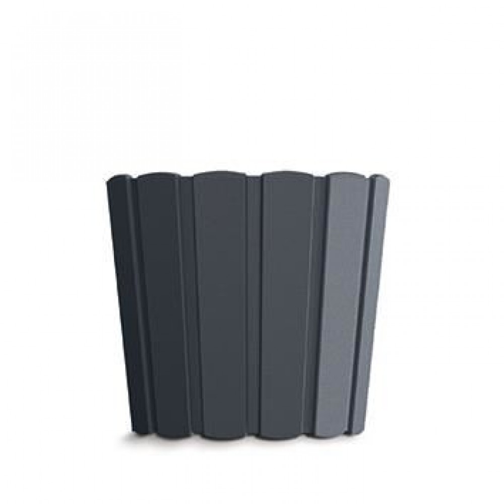 Ghiveci decorativ de flori, rotund, antracit, 12 L, 28.5x25.6 cm, Boardee Basic Ghiveci decorativ de flori, rotund, antracit, 12 L, 28.5x25.6 cm, Boardee Basic