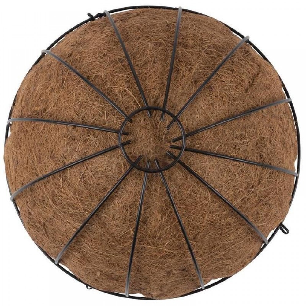 Ghiveci decorativ cu lant, rotund, nuca de cocos, 30x30x14 cm Ghiveci decorativ cu lant, rotund, nuca de cocos, 30x30x14 cm