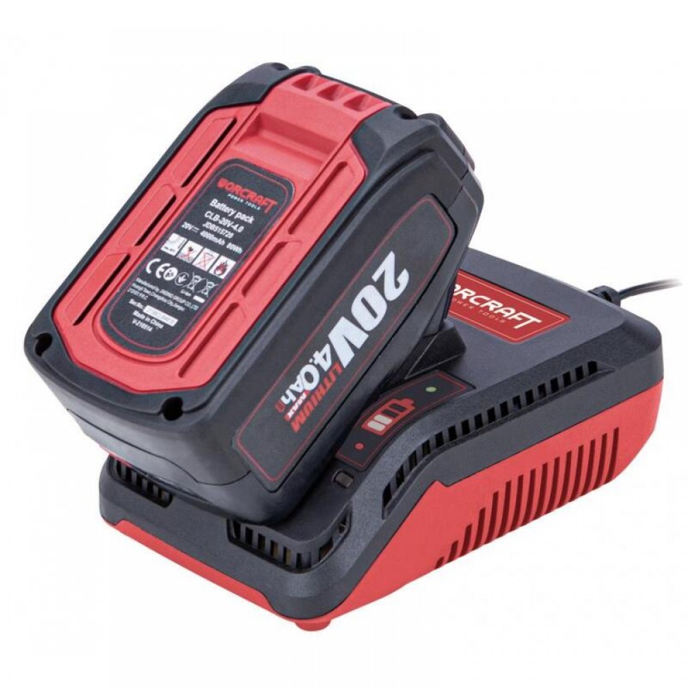 Incarcator acumulator, Worcraft, 20 V, 60 W