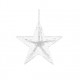 Instalatie luminoasa tip perdea, model stea si luna, alb rece, 8 moduri iluminare, interior-exterior, IP44, 138 LED, 2.5 m