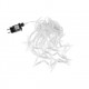 Instalatie luminoasa tip perdea, model stea si luna, alb rece, 8 moduri iluminare, interior-exterior, IP44, 138 LED, 2.5 m