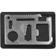 Kit turistic, supravietuire, multifunctional, cu trusa, set 21 piese, 20x11x5 cm, Springos Kit turistic, supravietuire, multifunctional, cu trusa, set 21 piese, 20x11x5 cm, Springos