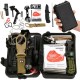 Kit turistic, supravietuire, multifunctional, cu trusa, set 21 piese, 20x11x5 cm, Springos Kit turistic, supravietuire, multifunctional, cu trusa, set 21 piese, 20x11x5 cm, Springos