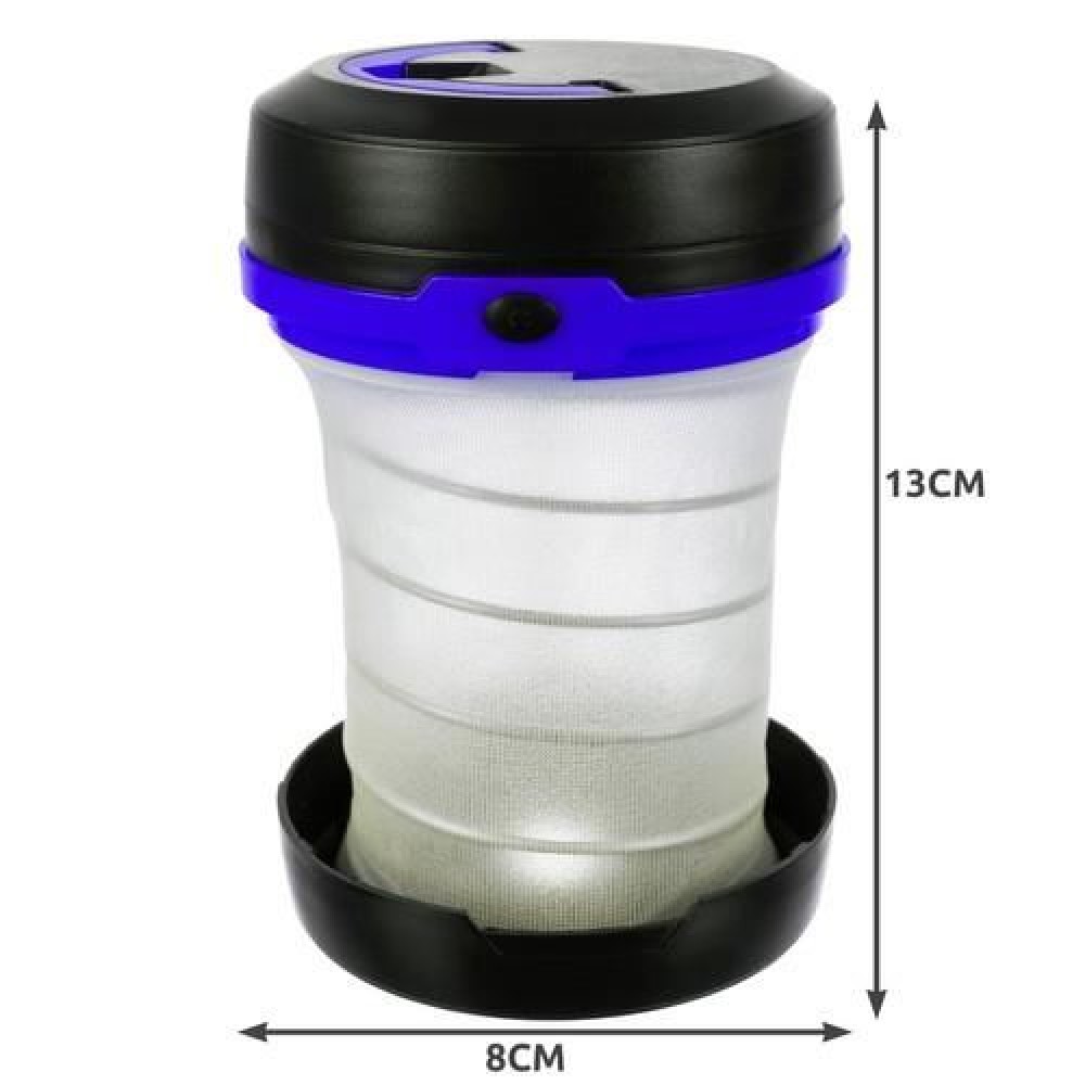 Lampa camping, turistica, pliabila, albastru, 2 in 1, LED, 5 W, 60 lm, 3xAA, Trizand Lampa camping, turistica, pliabila, albastru, 2 in 1, LED, 5 W, 60 lm, 3xAA, Trizand