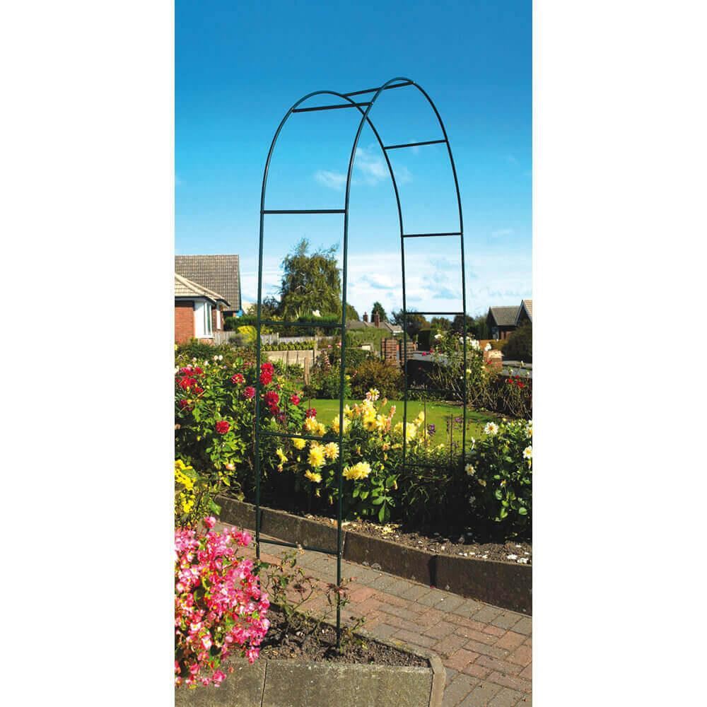 Arcada metalica, pergola, pentru gradina, 140x38x240 cm Arcada metalica, pergola, pentru gradina, 140x38x240 cm