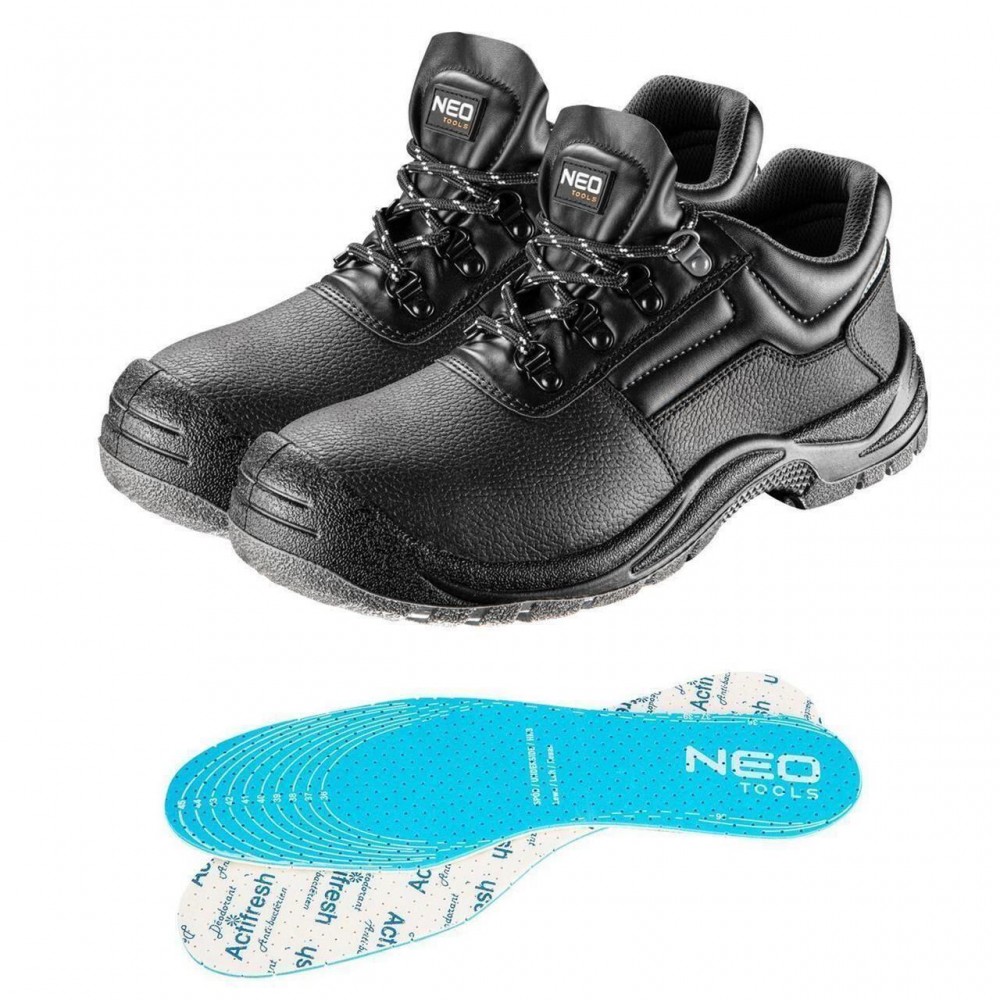 Pantofi de lucru profesionali, 02, SRC, piele, marimea 41, NEO