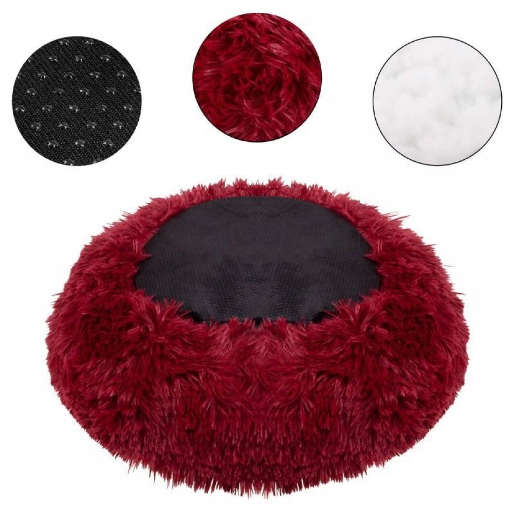 Culcus moale, pentru caine/pisica, rosu, 80 cm Culcus moale, pentru caine/pisica, rosu, 80 cm