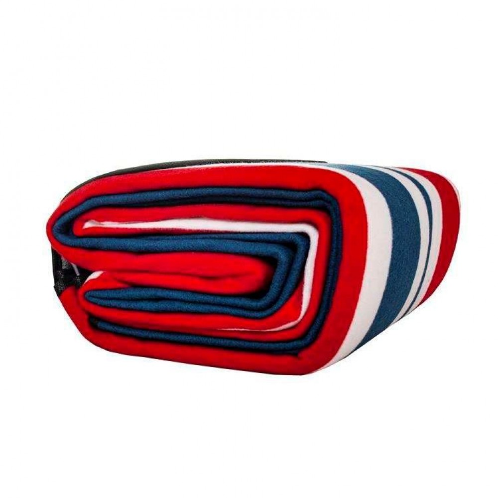 Patura picnic, model dungi, rosu, alb, albastru, 200x220 cm