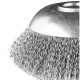 Perie sarma, circulara, pentru motocoasa/trimmer, otel, 150x25.4 mm, Graphite Perie sarma, circulara, pentru motocoasa/trimmer, otel, 150x25.4 mm, Graphite