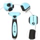 Perie, trimmer, ingrijire caini si pisici, autocuratare, albastru si negru, 5 cm, Springos Perie, trimmer, ingrijire caini si pisici, autocuratare, albastru si negru, 5 cm, Springos