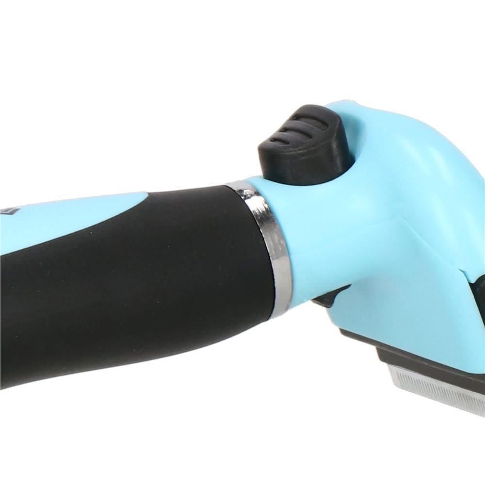 Perie, trimmer, ingrijire caini si pisici, autocuratare, albastru si negru, 5 cm, Springos Perie, trimmer, ingrijire caini si pisici, autocuratare, albastru si negru, 5 cm, Springos