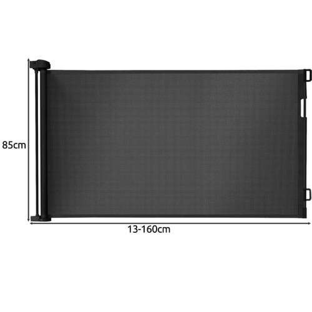 Poarta, plasa, de siguranta, protectie copii, retractabila, negru, 13x160x85 cm, Ruhhy Poarta, plasa, de siguranta, protectie copii, retractabila, negru, 13x160x85 cm, Ruhhy