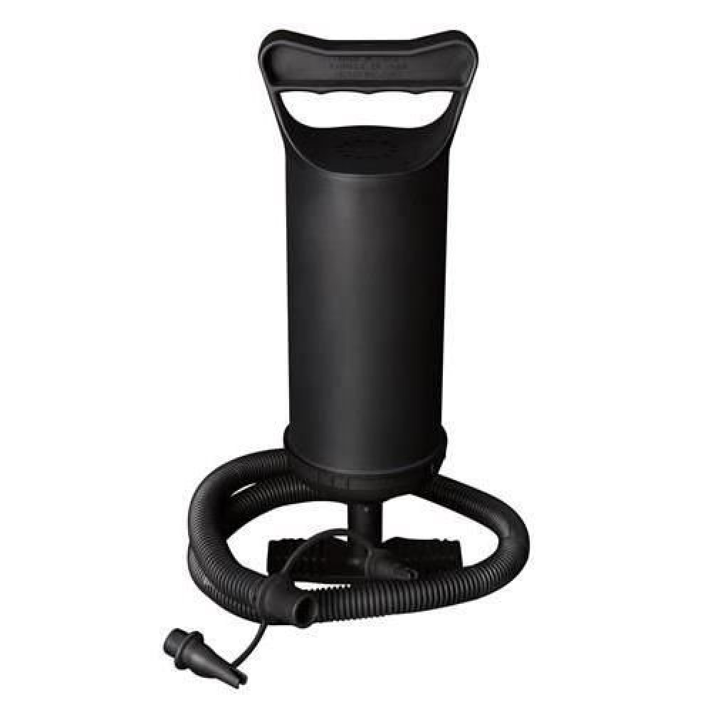 Pompa aer manuala pentru saltele si piscina gonflabila, cu 3 varfuri, 30 cm, Bestway Pompa aer manuala pentru saltele si piscina gonflabila, cu 3 varfuri, 30 cm, Bestway