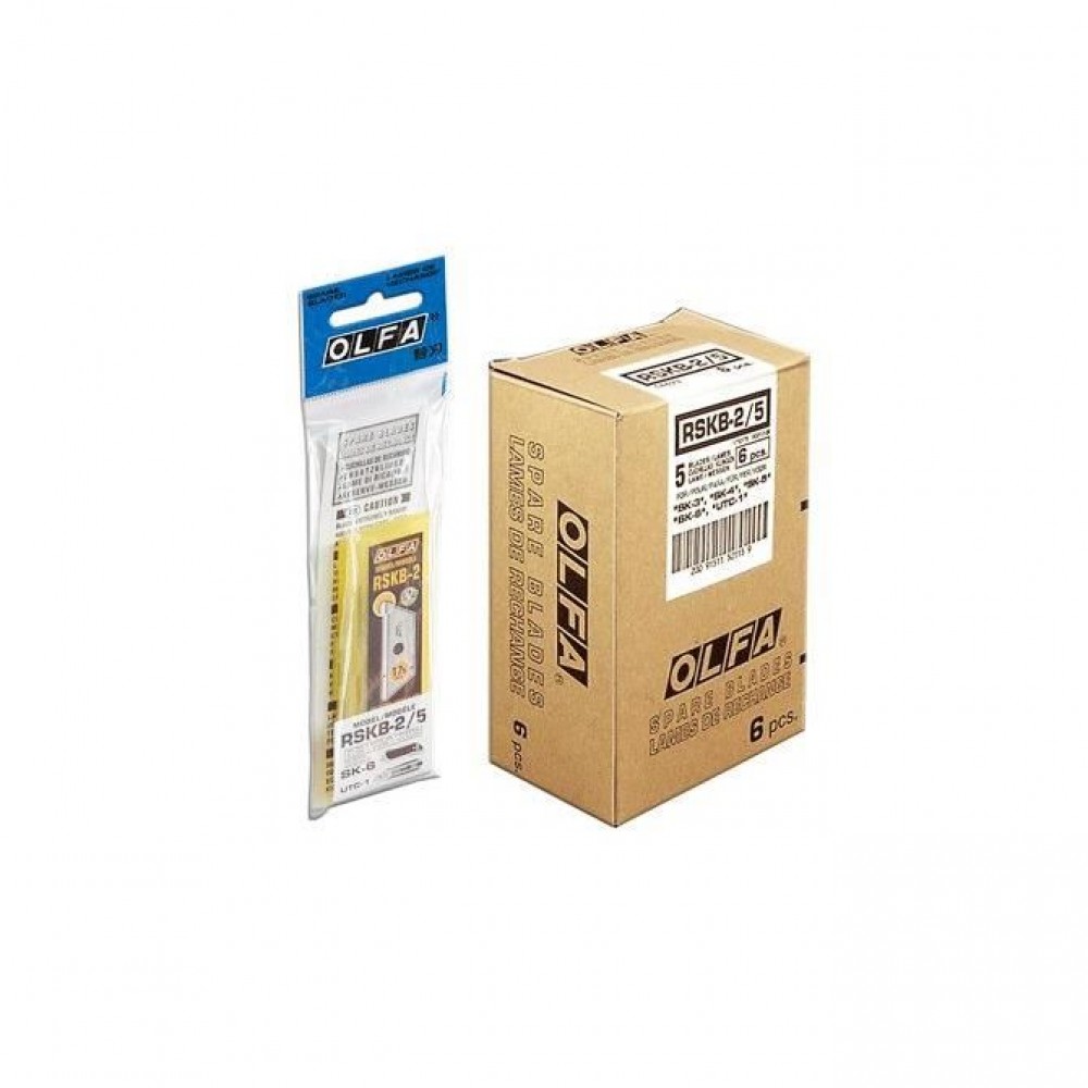 Lame cutter trapezoidale, 18 mm, OLFA Lame cutter trapezoidale, 18 mm, OLFA