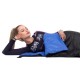 Sac de dormit, turistic, 2 in 1, negru si albastru, 190x73 cm, Springos