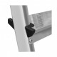 Scara aluminiu, 2 tronsoane, 7 trepte, platforma, max 125 kg, 1.82 m, Drabest Scara aluminiu, 2 tronsoane, 7 trepte, platforma, max 125 kg, 1.82 m, Drabest