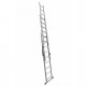 Scara aluminiu, 3 tronsoane, 9 trepte, max 150 kg, 4.81 m, Drabest Scara aluminiu, 3 tronsoane, 9 trepte, max 150 kg, 4.81 m, Drabest