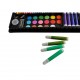 Set pictura si desen pentru copii, trusa plastic, neagra, 288 piese, 47x46 cm, Isotrade Set pictura si desen pentru copii, trusa plastic, neagra, 288 piese, 47x46 cm, Isotrade