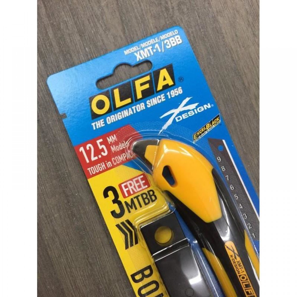 Cutter 12.5 mm, X-Design ergonomic, OLFA Cutter 12.5 mm, X-Design ergonomic, OLFA