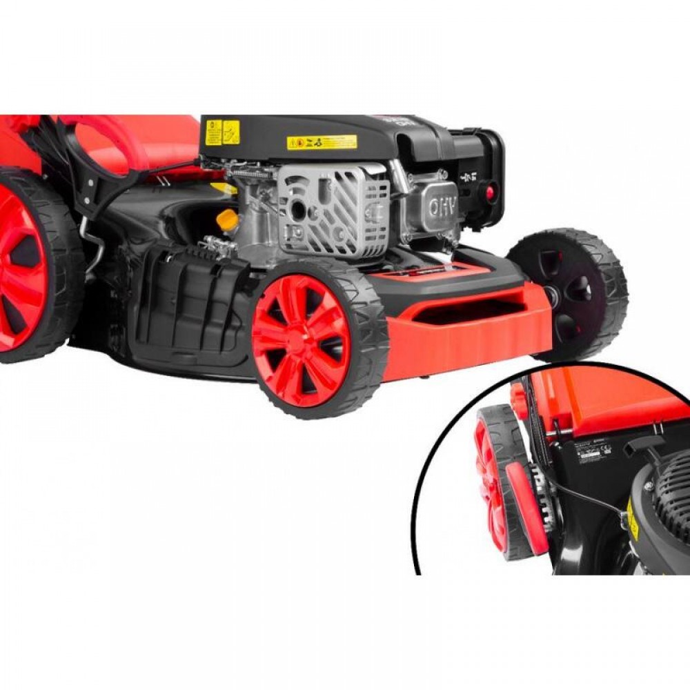 Masina de tuns iarba, gazon, Strend Pro, pe benzina, autopropulsie, 2400 W, 3.2 CP, 45.7 cm Masina de tuns iarba, gazon, Strend Pro, pe benzina, autopropulsie, 2400 W, 3.2 CP, 45.7 cm