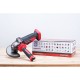 Polizor unghiular, flex, cu acumulator 4 Ah, incarcator 20V Li-ion, 2 discuri si manusi, 125 mm, Worcraft