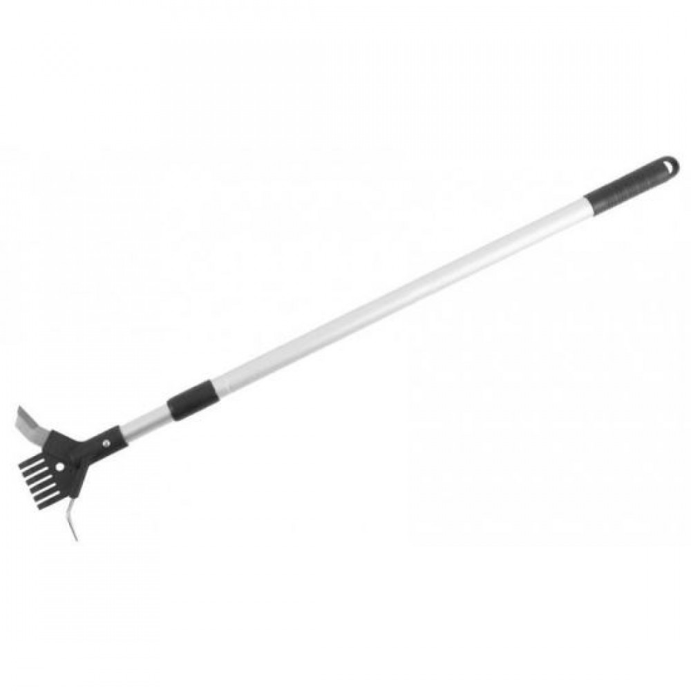 Dispozitiv pentru smuls buruieni, aluminiu, cu maner telescopic, 135 cm