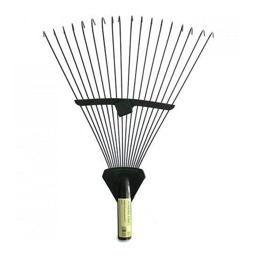 Grebla pentru frunze, gradina, fara coada, 18 dinti