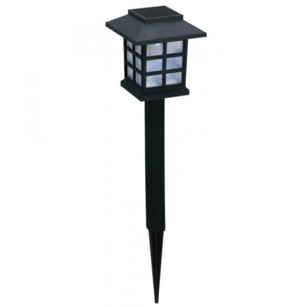 Lampa solara pentru gradina, LED, 8.5x8.5x38.5 cm, Alya Lampa solara pentru gradina, LED, 8.5x8.5x38.5 cm, Alya