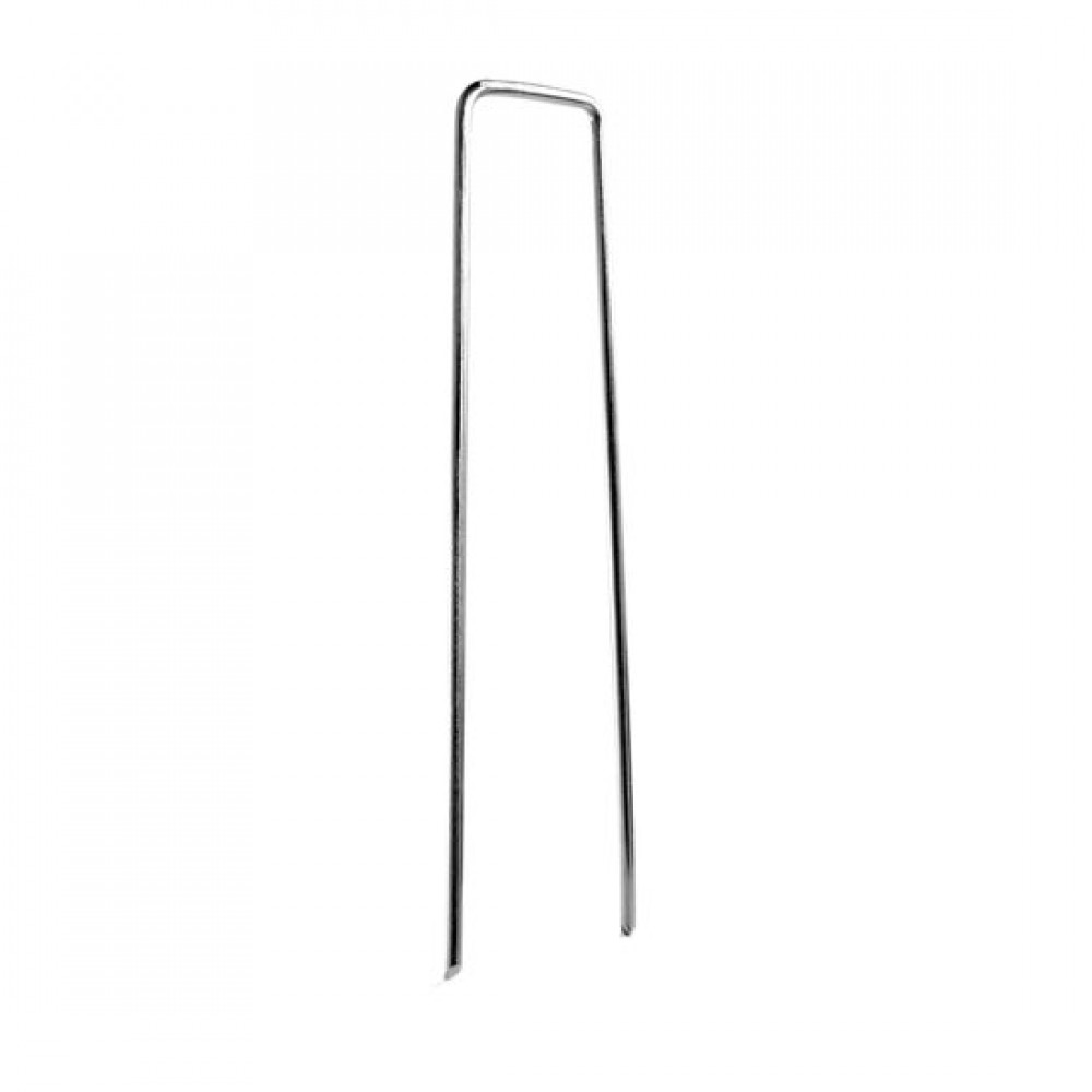 Cui tip U, fixare folii, furtune, set 10 buc, 4 mm x 15 cm Cui tip U, fixare folii, furtune, set 10 buc, 4 mm x 15 cm