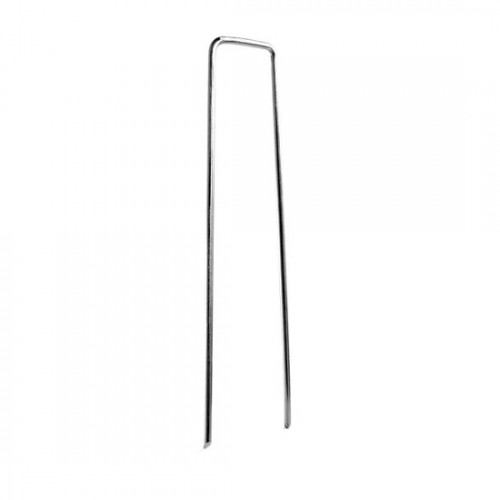Cui tip U, fixare folii, furtune, set 10 buc, 4 mm x 15 cm
