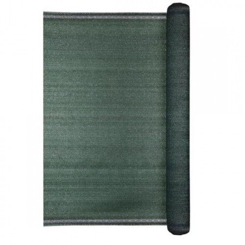 Plasa de umbrire, HDPE, 230 g/mp, grad de umbrire 95%, verde, 50x2 m