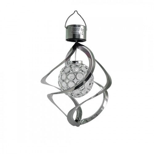 Lampa solara pentru gradina, 1 LED multicolor, 16 cm, Acamar