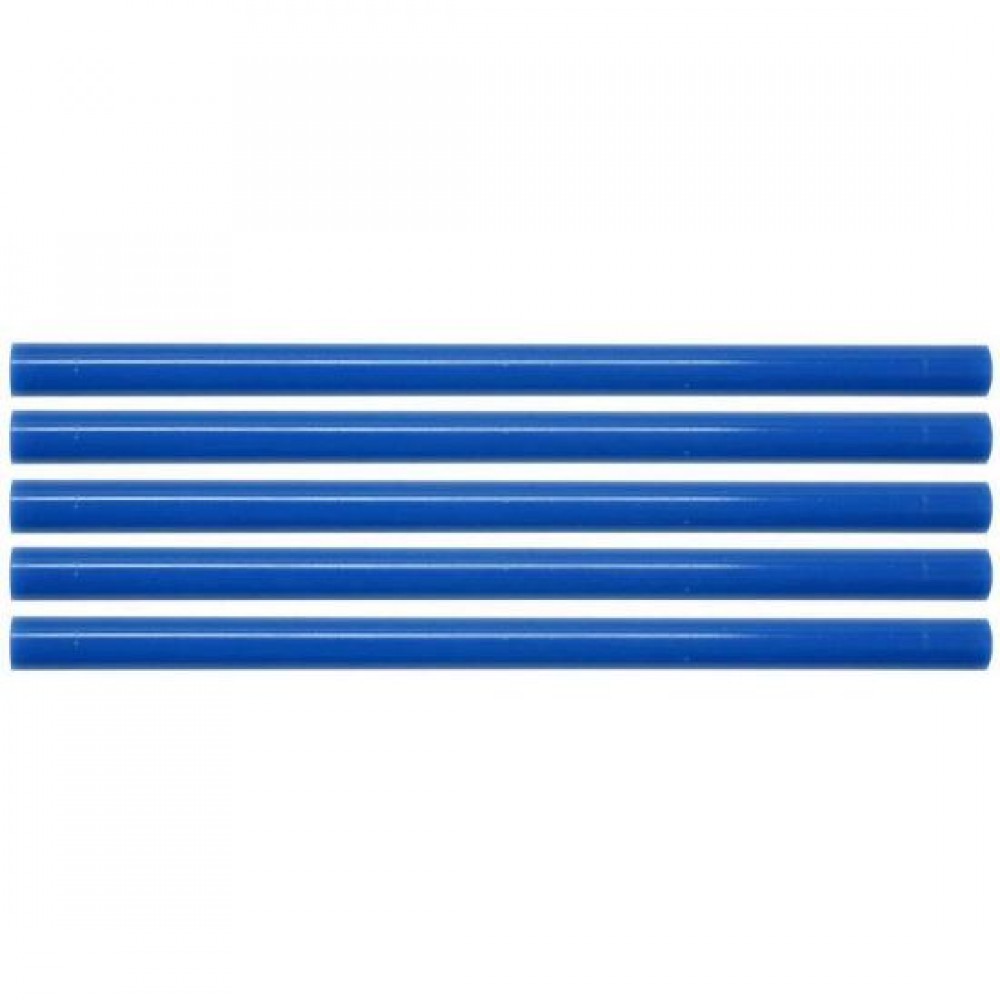 Baton silicon pentru pistol lipit, albastru, 24 buc, 7x100 mm