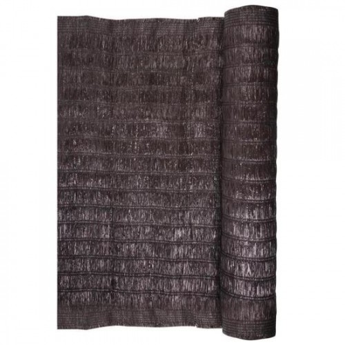 Plasa de umbrire, HDPE, 230 g/mp, grad de umbrire 95%, maro, 10x2 m