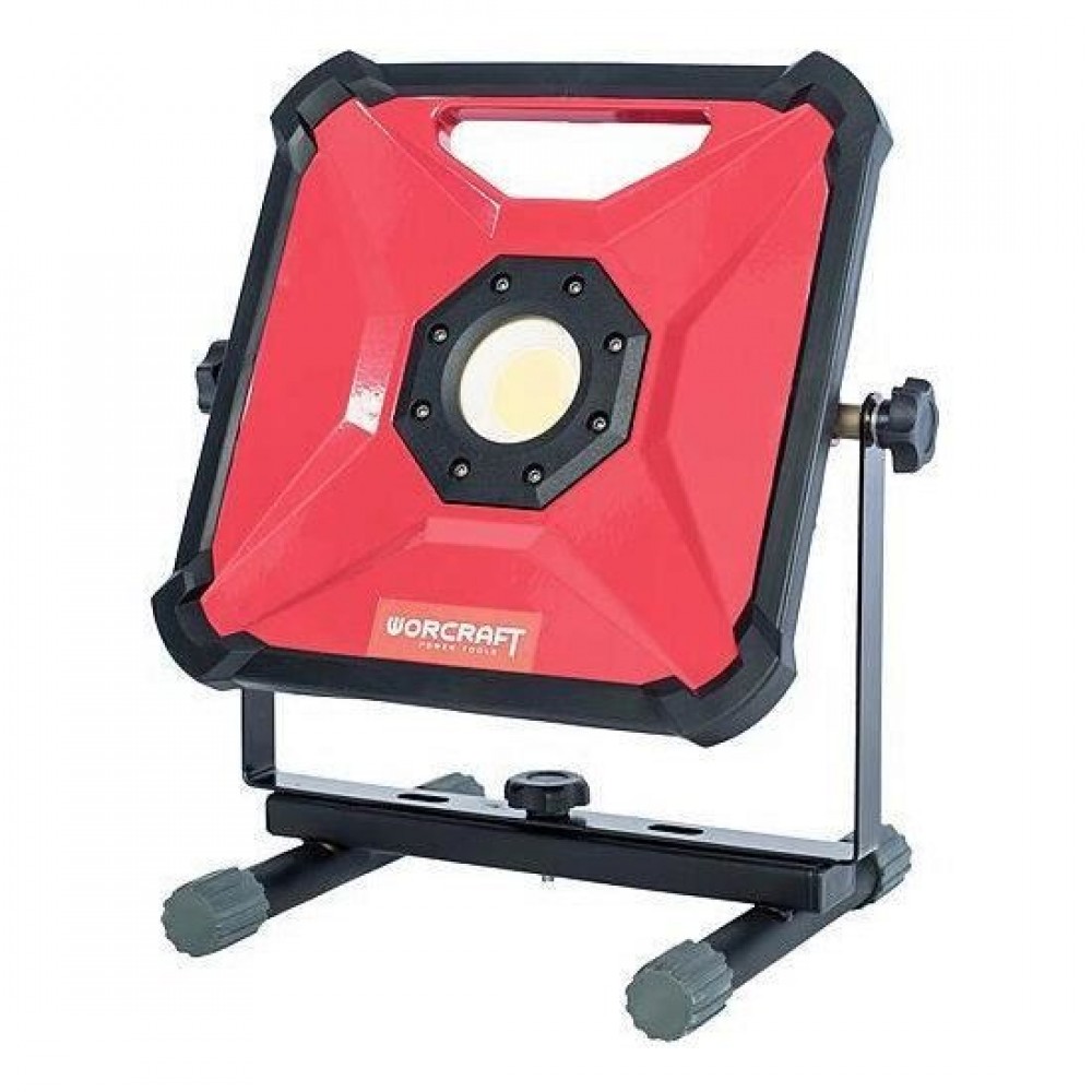 Proiector lucru, LED COB, 30 W, 20V, Li-Ion (acumulator neinclus), 1800 lm,ÃÂ Worcraft