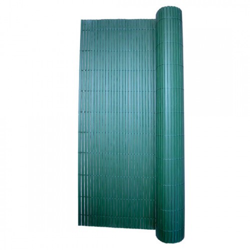 Paravan pentru balcon, terasa, gard PVC, verde, 1300 g/m2, UV, 3x2 m