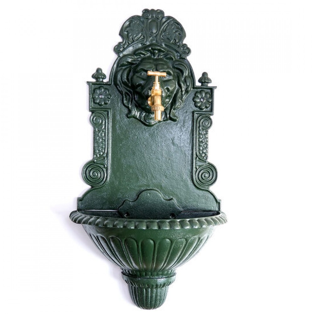 Chiuveta metalica de gradina, 41x21x76 cm