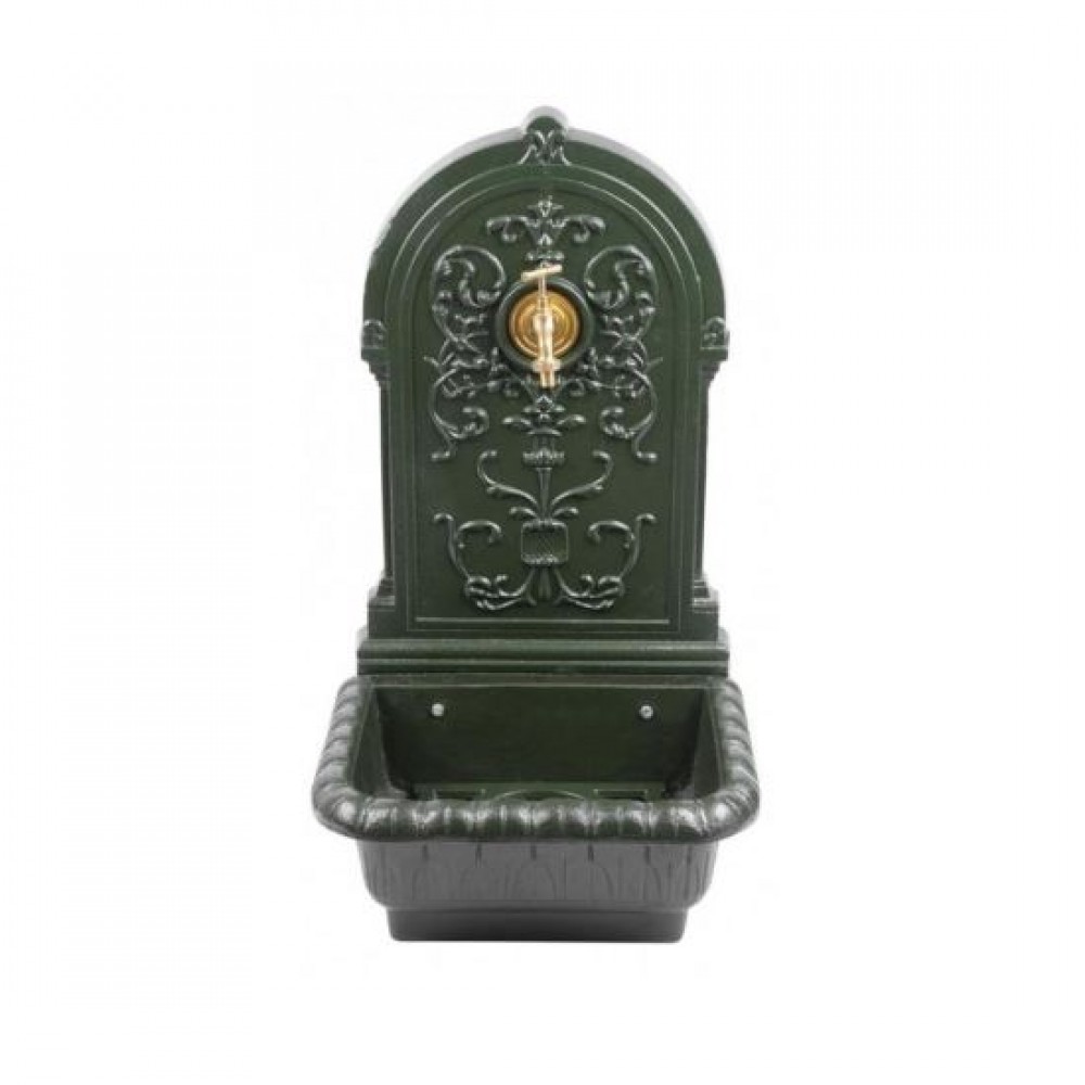 Chiuveta de gradina, fonta, verde, 44x36x76 cm Chiuveta de gradina, fonta, verde, 44x36x76 cm