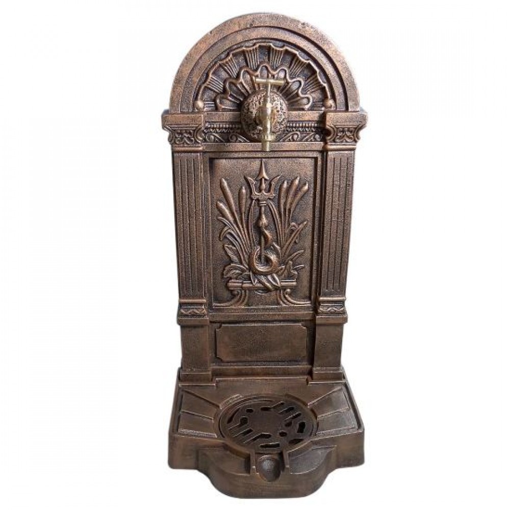 Chiuveta de gradina, fonta, bronz antic, 35x30.5x76 cm, Strend Pro Chiuveta de gradina, fonta, bronz antic, 35x30.5x76 cm, Strend Pro