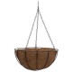 Ghiveci decorativ cu lant, rotund, nuca de cocos, 35x35x17 cm Ghiveci decorativ cu lant, rotund, nuca de cocos, 35x35x17 cm