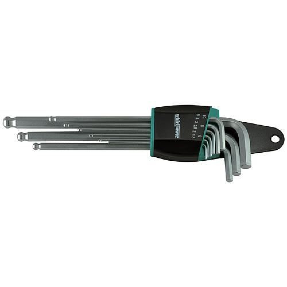 Chei hehagonale extra lungi, ballpoint, 9 bucati, 1.5-10, Strend Pro Chei hehagonale extra lungi, ballpoint, 9 bucati, 1.5-10, Strend Pro