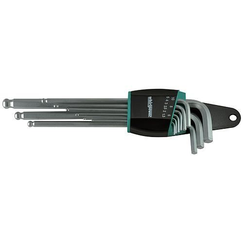 Chei hehagonale extra lungi, ballpoint, 9 bucati, 1.5-10, Strend Pro Chei hehagonale extra lungi, ballpoint, 9 bucati, 1.5-10, Strend Pro