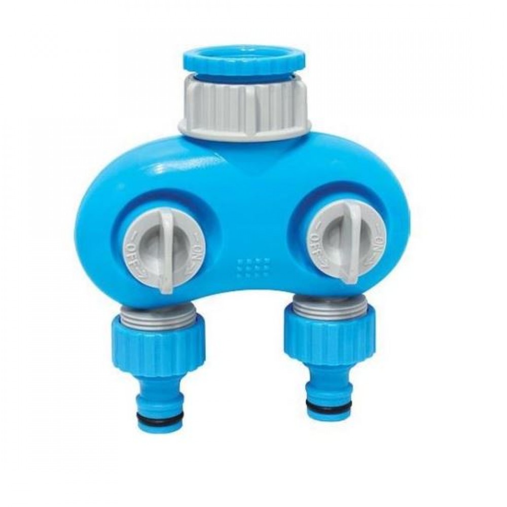 Adaptor robinet filet interior, 2 directii, ABS, albastru, 1", 3/4", Aquacraft Adaptor robinet filet interior, 2 directii, ABS, albastru, 1", 3/4", Aquacraft