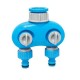 Adaptor robinet filet interior, 2 directii, ABS, albastru, 1", 3/4", Aquacraft Adaptor robinet filet interior, 2 directii, ABS, albastru, 1", 3/4", Aquacraft